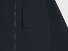 Куртка-рубашка на молнии, Черный