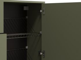 Обувница подвесная Сайрис 98x99 Оливковый