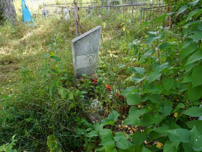 Могила партизана М.И. Рухтина, погибшего в борьбе с карателями