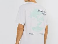 Футболка с принтом, Белый