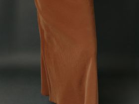 Юбка А-силуэта из модала, Оранжевый