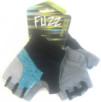 Перчатки Fuzz RACING TEAM D-GRIP GEL (черный / голубой XL)