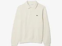 Мужская толстовка Lacoste с воротником-поло из хлопка