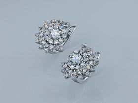 Серьги из серебра э0612сг09185900_white