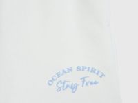 Трикотажные шорты для девочек, Белый