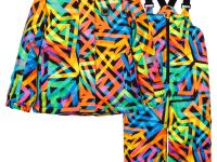 Комплект текстильный с полиуретановым покрытием для девочек: куртка, полукомбинезон