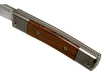 Складной нож LionSteel BestMan Drop, сталь M390, рукоять Santos wood