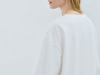 Футболка оверсайз с вышивкой, Белый