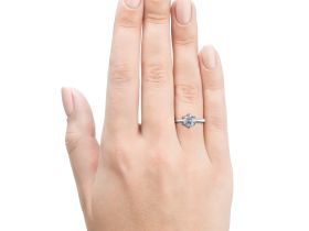 Классическое кольцо из серебра э0612кц07220863_white