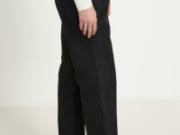 Утепленные брюки прямого кроя