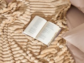 Плед Righe, бежевый