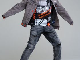 Фуфайка трикотажная для мальчиков (футболка)