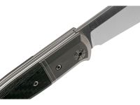 Складной нож LionSteel Gitano, сталь Niolox, рукоять Carbon fibre