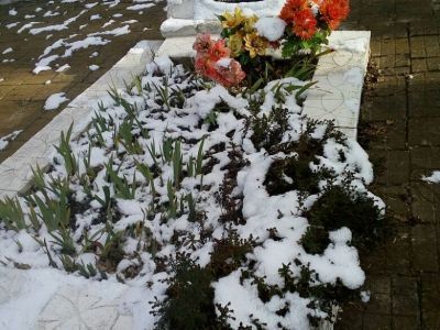 Братская могила 300 советских воинов, погибших в бою с фашистскими захватчиками