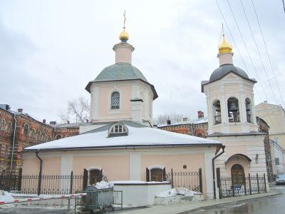Церковь Сергия, что в Крапивниках (усыпальница Ухтомских)