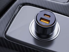 Автомобильное зарядное устройство VOLTME Cazo USB-A+USB-C, 48Вт, черный черный