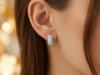 Серьги из серебра э0612сг10170100