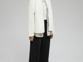 Флисовая толстовка oversize fit на молнии