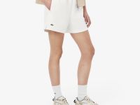 Женские хлопковые шорты Lacoste из пике