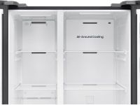 Холодильник Samsung Side-by-Side с технологией SpaceMax, 646 л черный