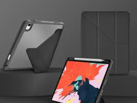 Чехол-книжка WIWU Defender Protective для Apple iPad 10 (2022)/iPad 11 (2025), с подставкой и отделением под стилус (JD-105) (черный)