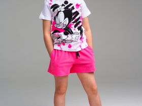 Шорты трикотажные для девочек, 2 шт в комплекте