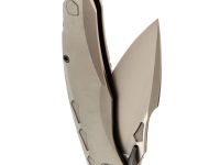 Складной нож TUOTOWN Krotos Stonewash, сталь T14N, рукоять Grey Ti