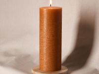 Свеча Пламя/Fiamma классическая, охра