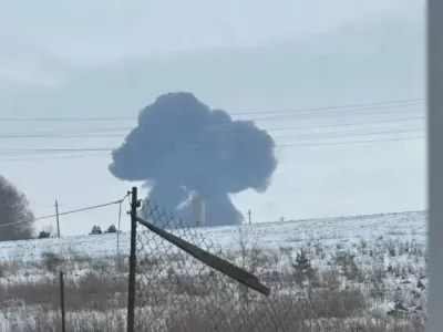Военный самолет разбился в Белгородской области