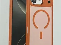 Чехол-накладка Keephone Mago Pro Magsafe для Apple iPhone 17 Pro Max пластиковый матовый (оранжевый)