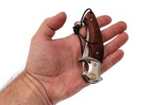 Складной нож Steelclaw Запад-01, сталь VG10/дамаск, рукоять палисандр