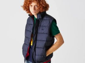 Мужская куртка Lacoste с отстёгивающимися рукавами