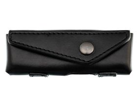 Чехол горизонтальный для складного ножа на пояс, 130 мм, 1 кнопка