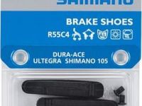 Тормозные вкладыши Shimano R55C4 для DURA-ACE, Ultegra, 105 (черный комплект 2 пары)