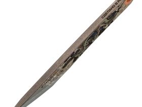 Скелетный нож N.C.Custom Киридаши Koi Змея, сталь AUS-8