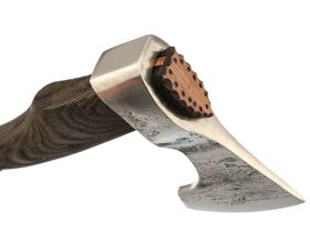 Кованый топор модель №11, сталь ХВГ, Мастерская Ваулина