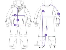 Комбинезон текстильный с полиуретановым покрытием для мальчиков