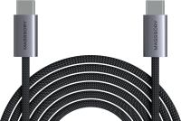 Кабель Magssory USB-C, 2.4м, 60Вт серый