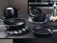 Alessi Крышка 28 см черная Mami Alessi