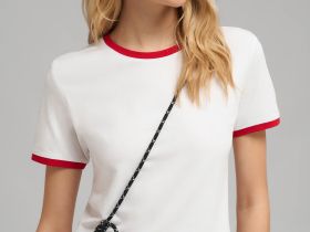 Футболка облегающего кроя из хлопкового джерси