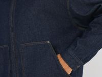 Джинсовая куртка, Синий