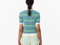 Женский свитер Lacoste с коротким рукавом