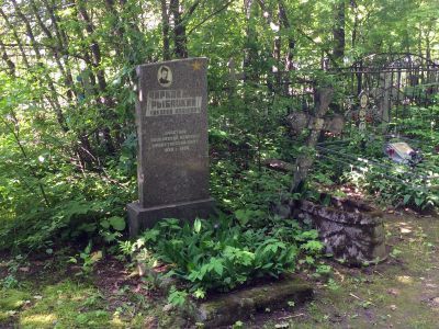 Могила Чиркова Николая Ивановича (1880-1920), революционера и поэта, участника Обуховской обороны, члена КПСС с 1919 года