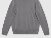 Шерстяной джемпер с округлой горловиной