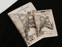 Обложка для паспорта "Носорог Дюрер"
