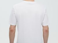 Футболка из хлопка с принтом