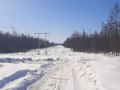 Ключевую линию электропередачи отремонтировали в Усть-Алданском районе Якутии