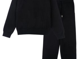 Комплект трикотажный для девочек: джемпер, брюки