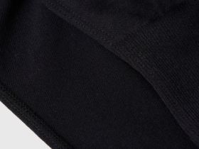 Базовые бесшовные трусы-брифы, Черный