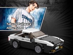 C55014W Конструктор Initial D: AE-86 Trueno
